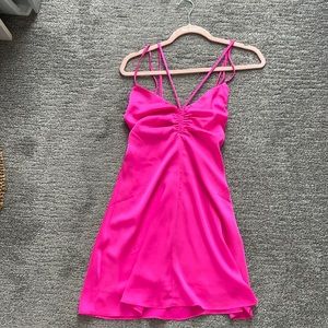 VICI summer of Diane pink mini dress
